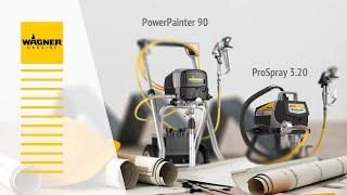 Окрасочные аппараты WAGNER PowerPainter 90, ProSpray 20 (3.20), FinishControl 3500