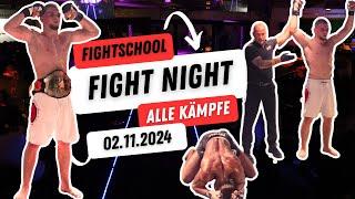 Die Fight Night in voller Länge - alle Kämpfe vom 2. November 2024