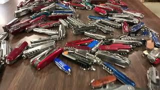 GovDeals: 62.4 Lbs of Assorted Multi-Tools (ID #) (J1-1L) (N