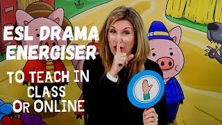 ESL Drama Energiser Game // Kids English Theatre