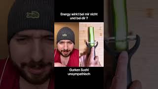 Gurken Sushi und umgekehrte Energy Drink Wirkung #shorts