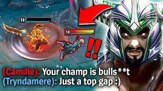 I made this Challenger Camille look bronze with this Tryndamere performance...