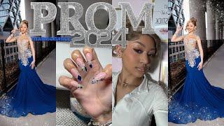 Prom Maintenance Vlog *Senior Edition* (hair, dying wig, nails, tesla, etc!)