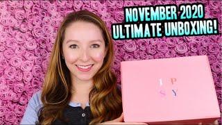 IPSY NOVEMBER 2020 GLAM BAG ULTIMATE UNBOXING! | IS IT A GOOD ONE?