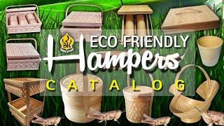 KATALOG HAMPERS KERAJINAN BAMBU, BAMBOO CRAFT CATALOG