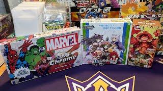 PRB01 CASE BATTLE, FANTASIA BUNKO, MARVEL CHROME & MORE! - LIVE POKEMON SHOP!