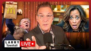 Trump's October Sup-Fries! Polling SURGE Leaves Kamala IN THE DUST! | LARRY Live!