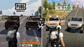 PUBG MOBILE VS PUBG NEW STATE COMPARISON BGMI VS PUBG NEW STATE MALAYALAM PUBG VS PUBG NEW STATE