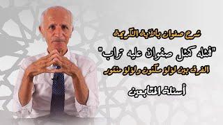 شرح كلمة صفوان بالآية الكريمة "فمثله كمثل صفوان عليه تراب"  - علي منصور كيالي