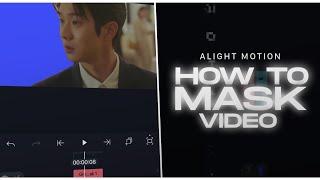 how to mask video/moving person tutorial on alight motion