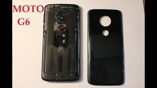 Motorola Moto G6 Play  How to replace BACK COVER