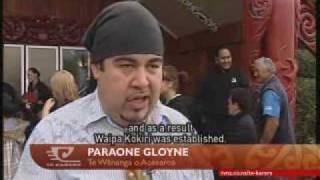 Celebrating Otawhao Maraes birthday Te Karere Maori News TVNZ 27 Apr 2010 English Version.wmv