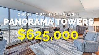 Panorama Towers Las Vegas High-Rise Condo For Sale | $625,000 | 2 Beds | 2 Baths | 1,428 sqft