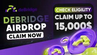 How to claim Debridge Airdrop #airdrops #cryptocurrency