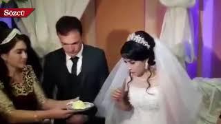 Düğünde Damat Gelini Tokatladı !