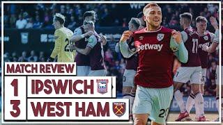 Ipswich Town 1-3 West Ham Utd Highlights | Bowen Screamer and Kudus Curler as Hammers Cruise to Win