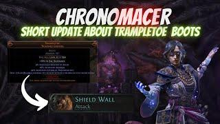 ChronoMACEr short update about Trampletoe boots | Path of Exile 2