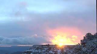 Grand Canyon Sunrise Hopi Point Dr. Elliot McGucken Fine Art Films 4K South Rim Winter Storms