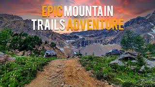 Epic Mountain Trails Off-Road 4WD Adventure | Toyota | Jeep Gladiator & Eco-Diesel JL