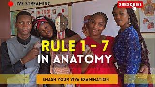 RULE 1 - 7 in Anatomy: Any idea? Contribute on the comment box