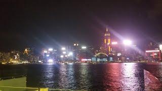 TAMAR PARK AND HARBOR VIEW |  HONG KONG AT NIGHT 