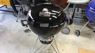 The New Weber Master Touch Premium 22” Grill / Assembly, Review And First Modifications, Awesome !