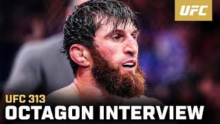 Magomed Ankalaev Octagon Interview | UFC 313