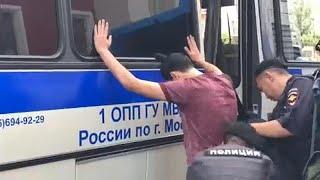 Протесты и задержания в Москве