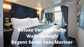 Deluxe Veranda Suite Walk-through I Regent Seven Seas Mariner