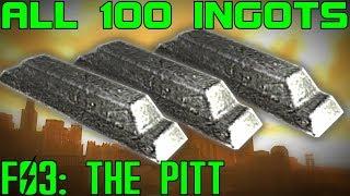 Fallout 3: The Pitt - ALL 100 Steel Ingots Guide (DLC)