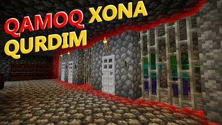 MINECRAFT ● QAMOQXONA QURDIM ● UZBEKCHA LETSPLAY