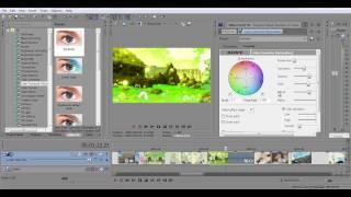 Как выделить конкретный цвет - Sony Vegas