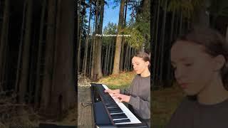 Terence Foldable Piano + Powerful Battery Reserve  #terencepiano  #foldablepiano #portablepiano