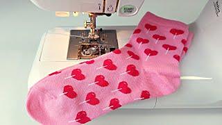 For sewing, this is just a godsend! Look what I'm doing with my new beautiful socks!