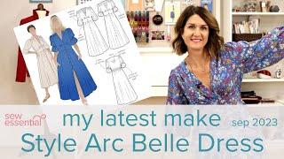 My Latest Make - the Belle Dress by Style Arc - September 2023