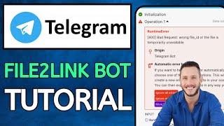 How to Use File-to-Link Bot in Telegram (2024 Update) - No Coding Bot