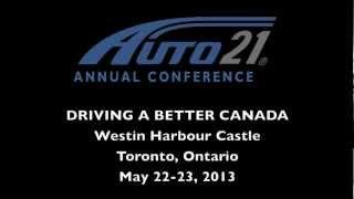 2013 Conference: Driving a Better Canada