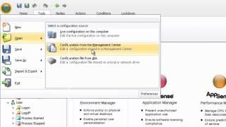 How to use the AppSense Environment Manager Configuration Profiler