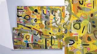 Artista Didier Mayés en Guatemala - Aura Galerías