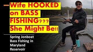 Wife Now HOOKED on BASS FISHING??? She Might Be...( + April Mystery Tackle Box Elite Bass Unboxing!)