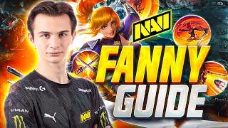 NAVI SUNSET LOVER - How to Play on Fanny (Mobile Legends Guide)