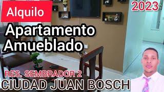 Jon montero alquila apartamento amueblado,  Sembrador 2 CJB, Santo Domingo Éste.