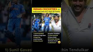 #Indian #cricketer #Icc #hall #of #frame