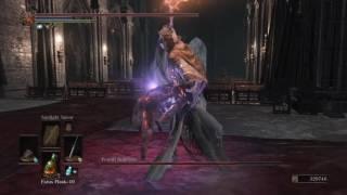 Dark Souls 3 - Astora Greatsword vs Lothric Knight Greatsword (lightning infusion)