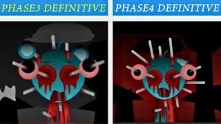 Incredibox Sprunki phase 4 definitive  VS sprunki-definitive-phase-3: The difference