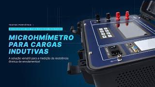 Microhmímetro para Cargas Indutivas HVEX - TESTADOR DE RESISTÊNCIA DE ENROLAMENTO 40A