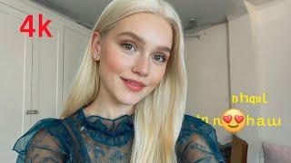 4k amazing sheer crop top transparent try on haul | transparent lingerie & bikini haul 2025