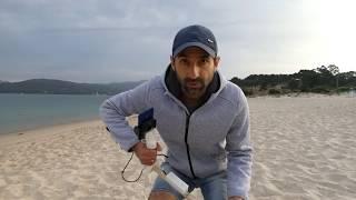 Metal detector on your smartphone / test on the beach 2