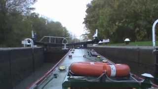 The Grand Union Canal Stockton Kate Boats Stockton Locks Part 1