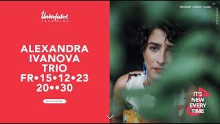 Beauty in Chaos (Alexandra Ivanova Trio) - live at Unterfahrt Munich 2023